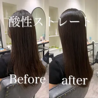 セミロング 【酸性ストレート】 宮下和明のヘアスタイル