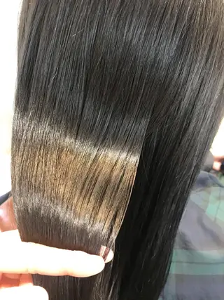 ロング カラー moi-meme.soe所属・タナカ リナのヘアスタイル