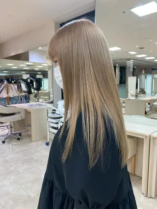 ロング カラー レイヤー/ウルフ🤎 mayo.のヘアスタイル