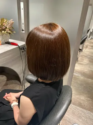 ショート ced下赤塚店／うる 艶ヘアカラー🦋のヘアスタイル