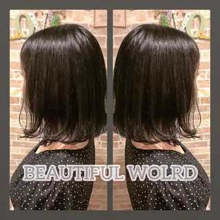 ミディアム T Maiのヘアスタイル