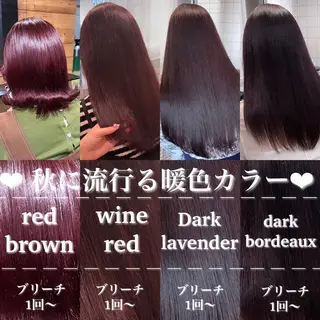 ミディアム 盛れる暖色🎀ガーリ ーヘア🎀きっかのヘアスタイル