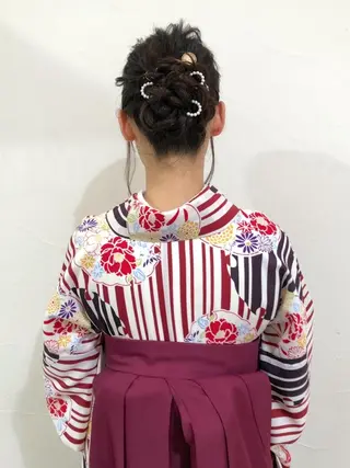 ヘアアレンジ 乳井 悠香のヘアスタイル