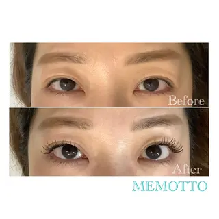 マツエク・マツパ MEMOTTO CHIHIROのマツエク・マツパデザイン