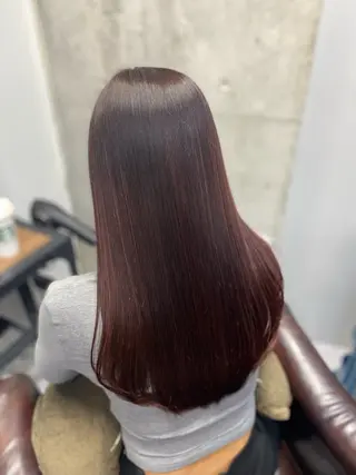 ロング 韓国/ワンホンヘア 髪質改善/MaCoのヘアスタイル