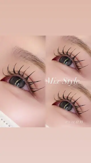 マツエク・マツパ MIRAI 🎀のマツエク・マツパデザイン