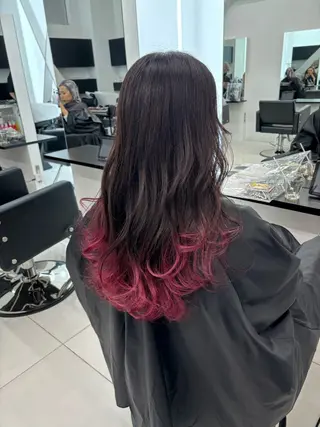 ロング 韓国レイヤー/ヘア カラー🎀ayamiのヘアスタイル