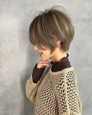 ショート BOLGE所属・ヤマモト ユウキのヘアスタイル