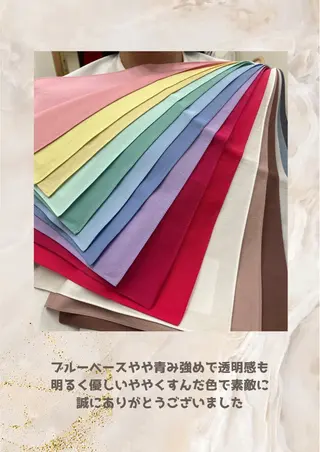 パーソナルカラー診断 自由が丘💐ブルームのその他イメージ