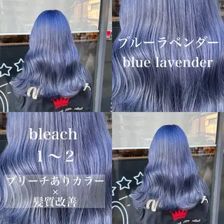 ロング カラー ️💕淡いハイトーン 💕︎︎ひかるのヘアスタイル