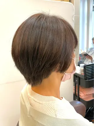 ショート 新籾 尚哉のヘアスタイル