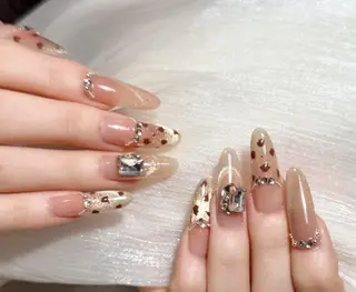 ネイル By moonネイル 🌷ワンホン/韓国風のネイルデザイン