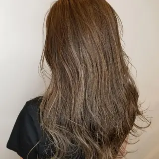 ミディアム カラー シールエクステ♦️ レイヤー♦️福田晃大のヘアスタイル