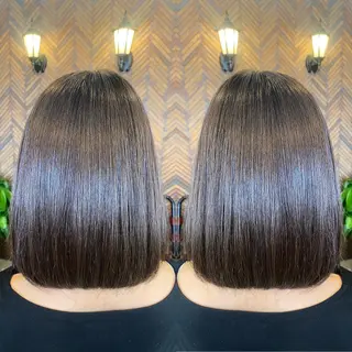 ミディアム カラー tocca 💜石田愛結💜のヘアスタイル