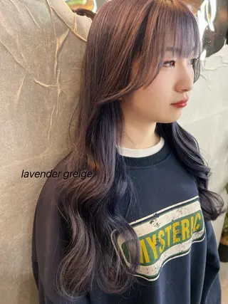 ロング カラー さくら🔅 ungu iE🔅のヘアスタイル