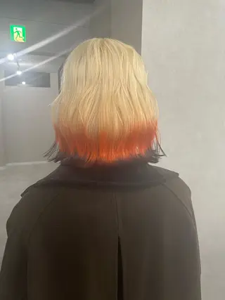 ミディアム 梅田韓国ヘア kiara🩷彡のヘアスタイル