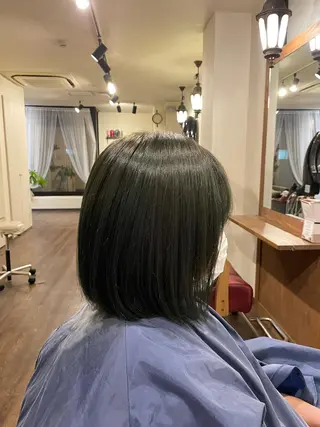 ショート カラー LUCIA所属・透明感カラー/ブリー チ無し/瀧田恭平のヘアスタイル