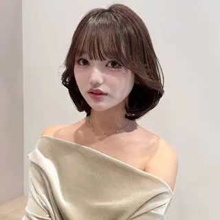 ミディアム 💫タンバルモリ・ 韓国ボブ💫小川愛誠のヘアスタイル