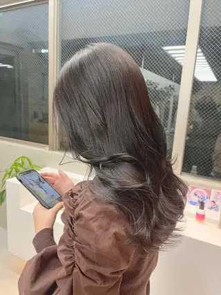 ロング カラー ayaka♡ 柔らかカラーのヘアスタイル