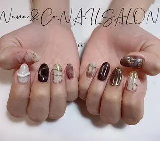 カラー ネイル C C🌼のネイルデザイン