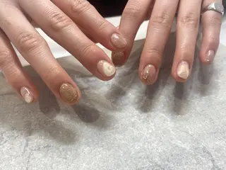 ネイル NINEnami ニュアンスネイルのネイルデザイン