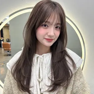 ロング 🌸透明感/レイヤー / 栗林 彩🌸のヘアスタイル