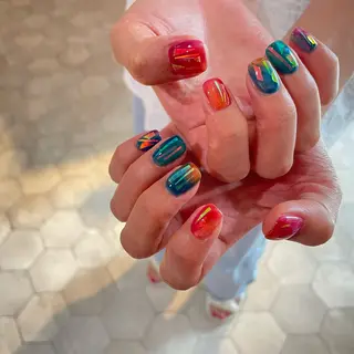 ネイル 金村 遥奈のネイルデザイン