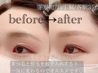 マツエク・マツパ アイブロウ サロン ダリアのマツエク・マツパデザイン