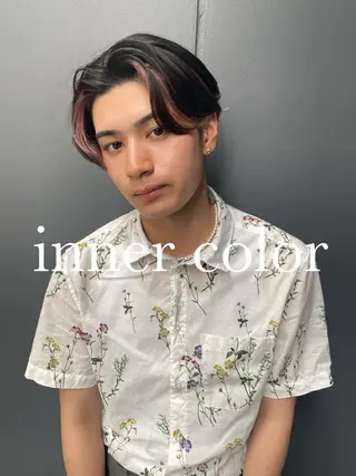 ショート カラー メンズ charme所属・💈メンズカット ✂︎伊藤大輝💈のヘアスタイル