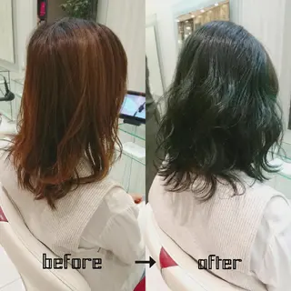 カラー 予約殺到！    久保田 隆仁のヘアスタイル