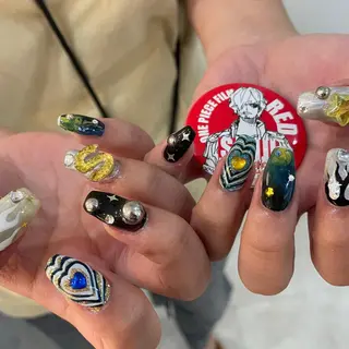 ネイル ゆびノさき茨木店 ニュアンス/アートのネイルデザイン