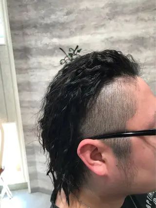 パーマ メンズ Blanco Color&Careのヘアスタイル