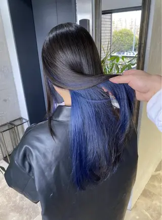 ロング カラー 髪質改善/ハイトーン MOLAのヘアスタイル