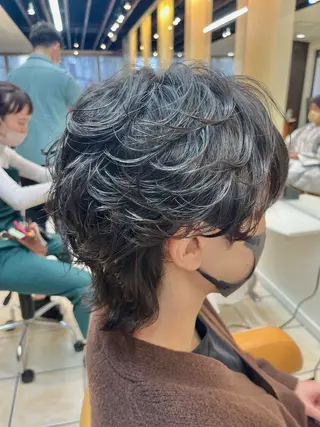 ショート パーマ メンズ メンズ特化/パーマ/ 髪質改善　高野奨馬のヘアスタイル