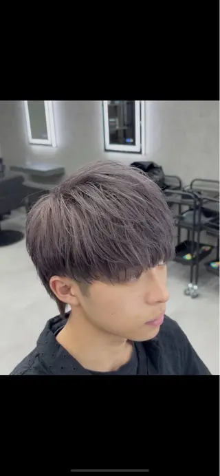 カラー メンズ 西川 優太のヘアスタイル