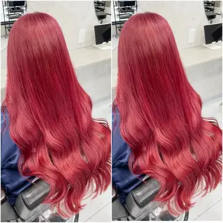 ロング 🦋ハイトーン🦋 石山 希理🦋のヘアスタイル