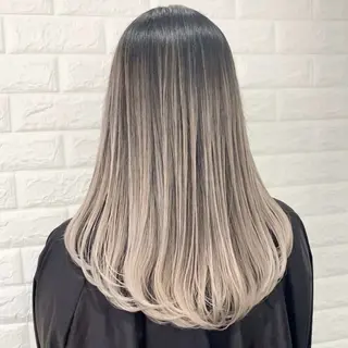 ロング カラー パーマ Lond re Maison所属・骨格補正ショート／艶 カラー🌸さくら🌸のヘアスタイル