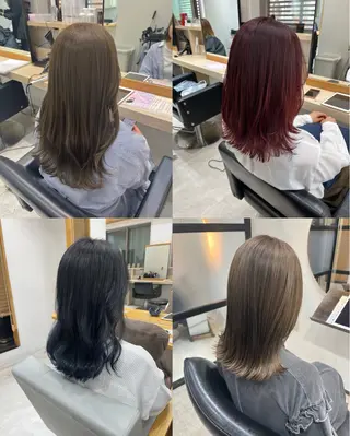 セミロング カラー 【ニュアンスカラー・ 髪質改善】スズキカナのヘアスタイル