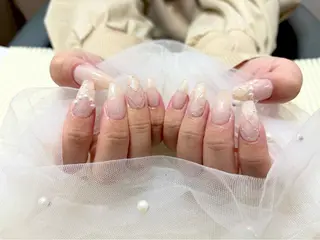 ネイル ＿WHITE+南海難波店所属・_WHITE+ 南海難波店のネイルデザイン