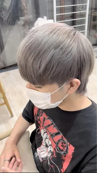 ショート カラー メンズ メンズStylist 山根慧のヘアスタイル