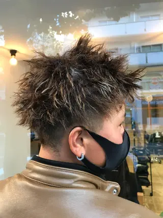 ショート 渋谷 メンズヘア⭐️ タニグチヨシユキのヘアスタイル