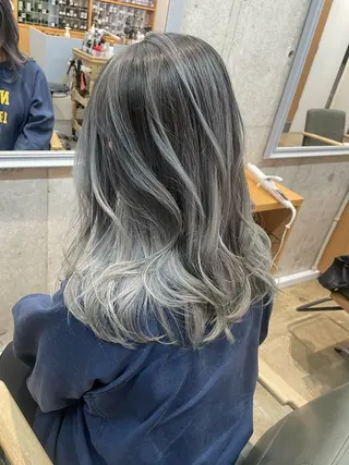 セミロング RAWR　Hair Brio所属・髪質改善/ブリーチ /ユウキ🫧🌸のヘアスタイル