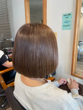 ミディアム 後藤 千里のヘアスタイル