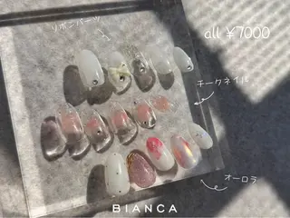 ネイル miki ✴︎ 田町/パラジェルのネイルデザイン