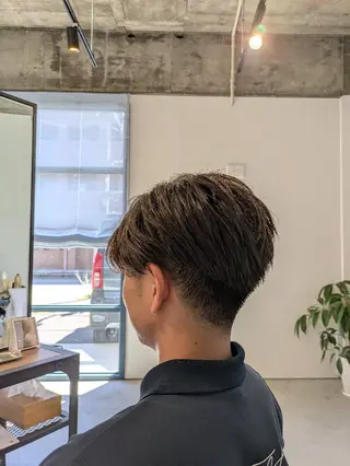 ショート メンズ SOL所属・透明カラー/ショート /髪質改善/亀山貴之のヘアスタイル