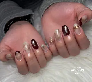 ネイル access nailのネイルデザイン