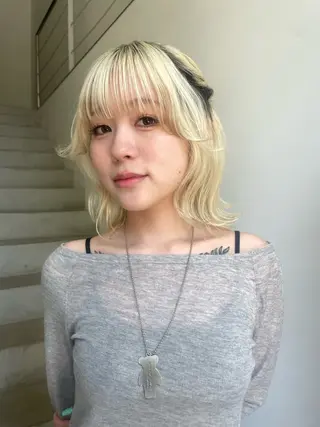 ヘアアレンジ ミユ/ショート/ カットモデル/名東区のヘアスタイル