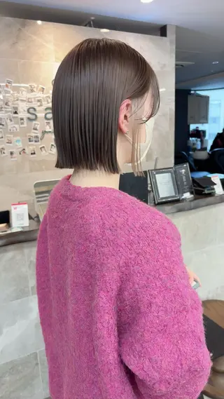 ミディアム sand clear所属・戸森 manakaのヘアスタイル
