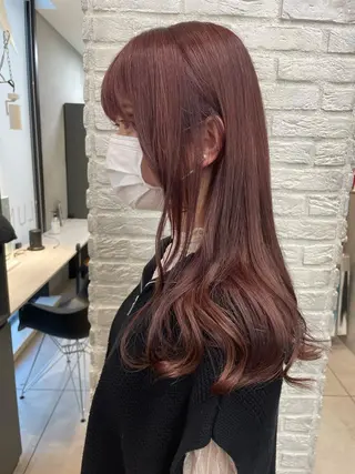 カラー ヘアアレンジ エフェクトブリーチ 神戸 三宮 麟太郎のヘアスタイル