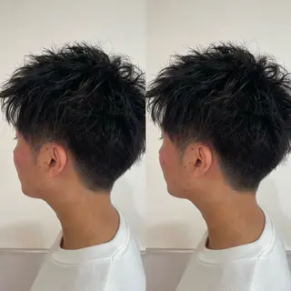 ショート パーマ メンズ 🌫️EARTH 【タツキ】🌫️のヘアスタイル